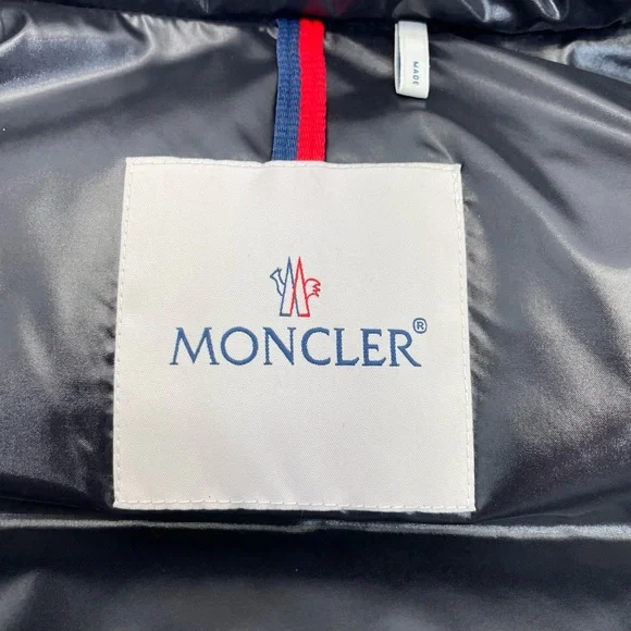 ❣️2X HP❣️ Moncler Maya Fur Jacket 5/XL Black - Picture 4 of 16